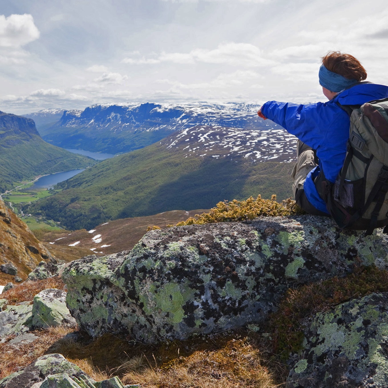 Sommerhotellet Topptur Fjelltur Hodntinden Vang I Valdres